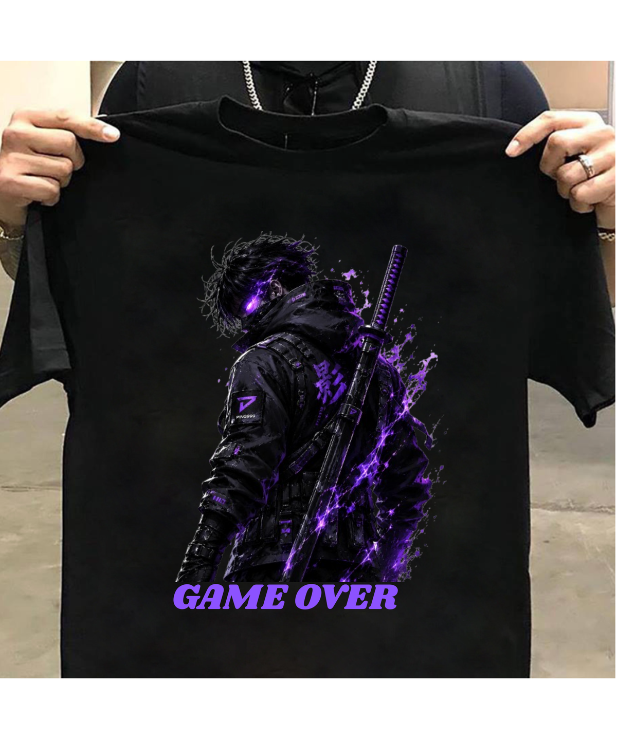 GAME OVER // Shadow Protocol Oversized Tee